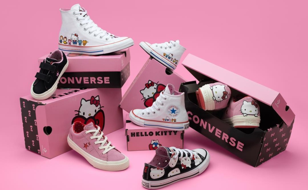 Converse y Hello Kitty pondrán el toque felino a tus pies