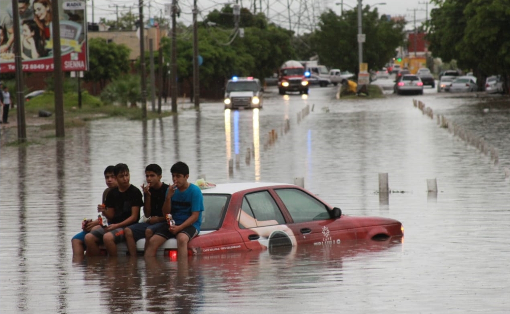 Las inundaciones que se registraron en cinco municipios del estado obligó a la evacuación de más de 220 familias