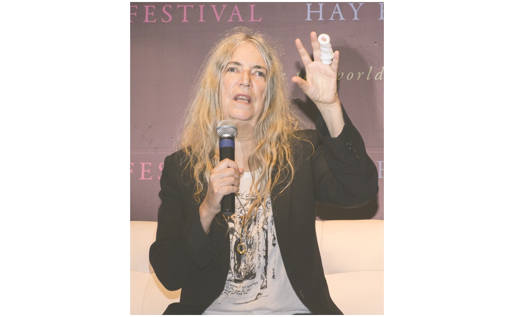 En el Hay Festival, Patti Smith habla de las batallas