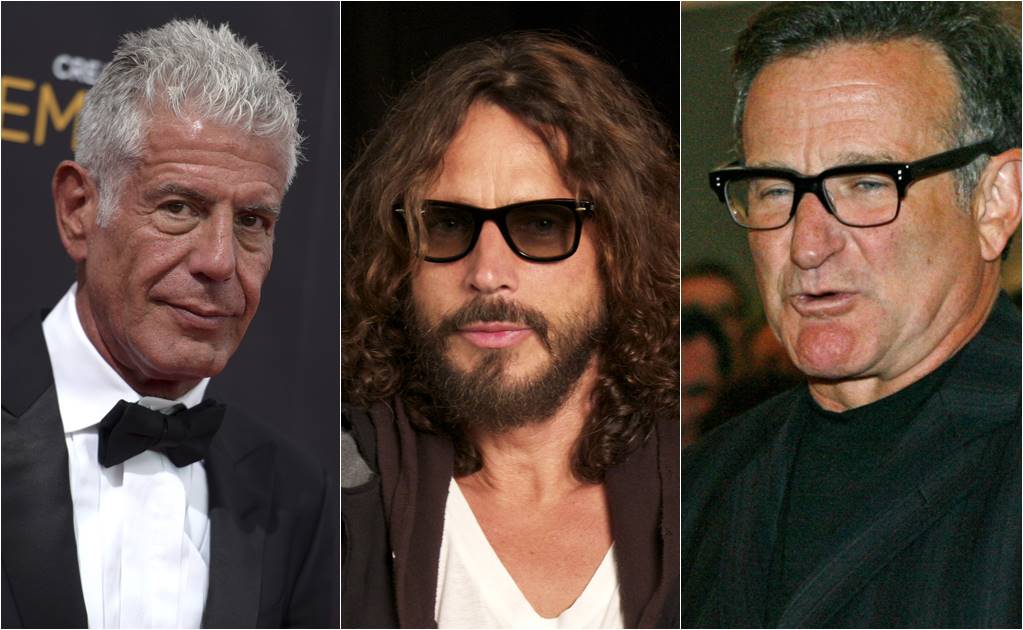 Robin Williams, Chris Cornell y otros famosos que se suicidaron