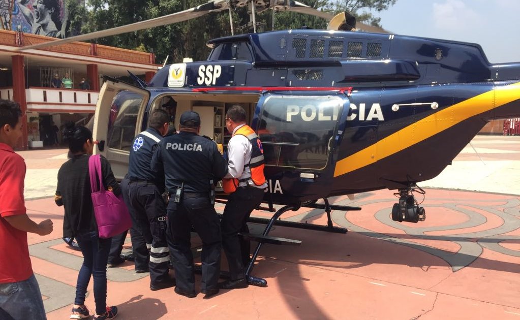 Mujer resulta lesionada tras simulacro en Xochimilco