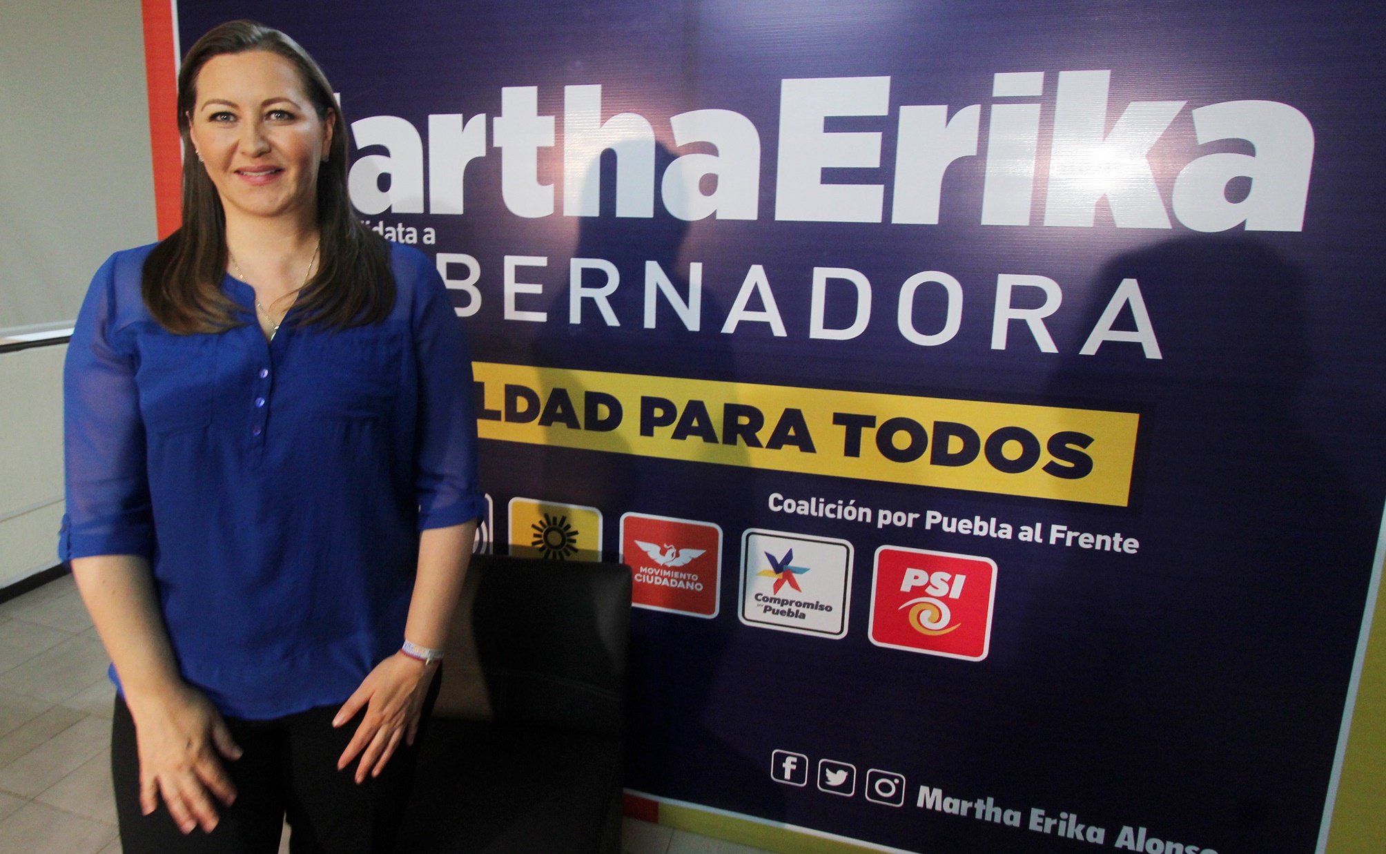 Martha erika gobernadora electa de puebla