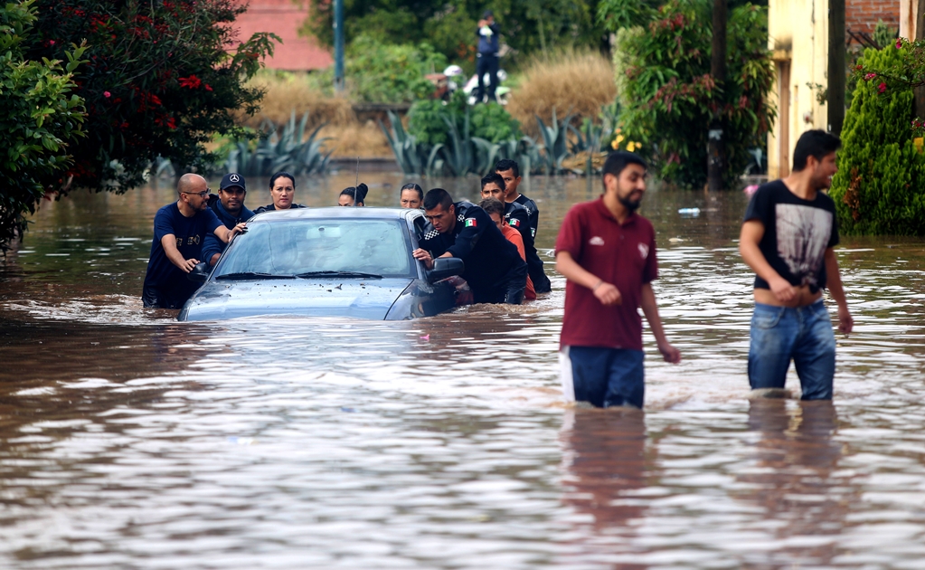 Inundaciones en Morelia