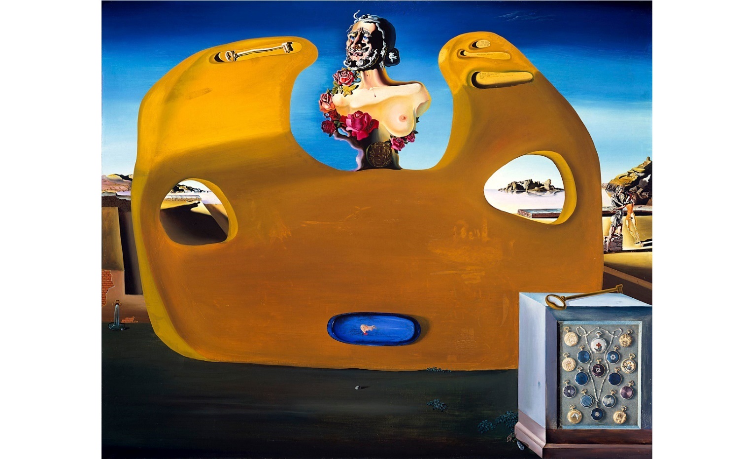Exponen piezas emblemáticas de Dalí en Madrid