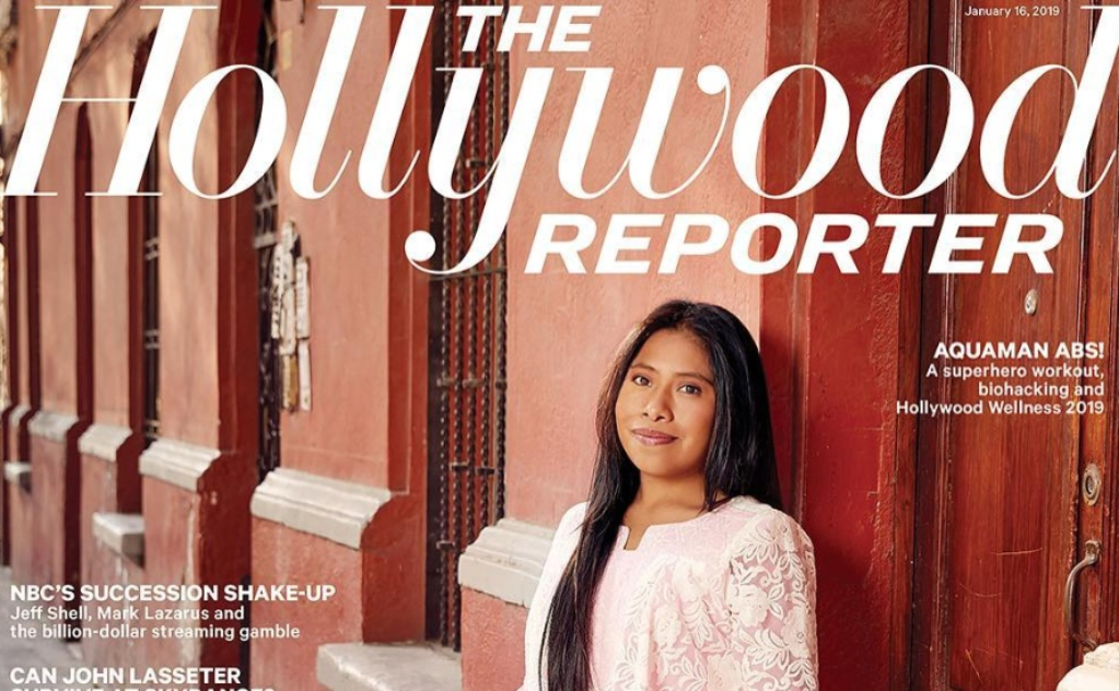 Yalitza Aparicio en la portada de The Hollywood Reporter