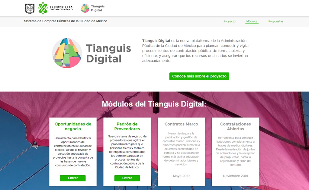 Abre CDMX Tianguis Digital para transparentar compras del gobierno