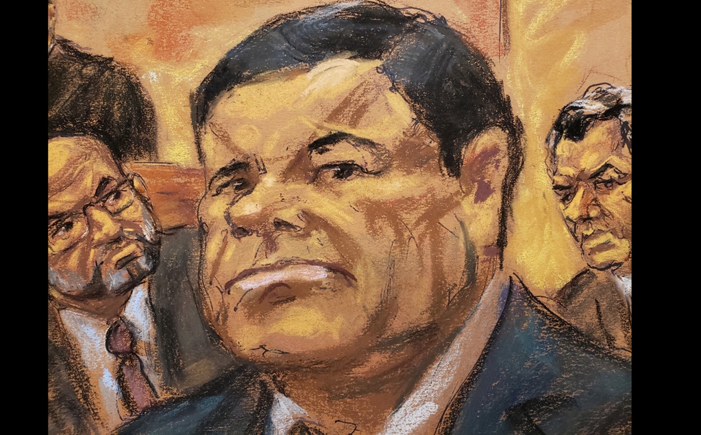 Las imágenes del juicio de “El Chapo” Guzmán en EU