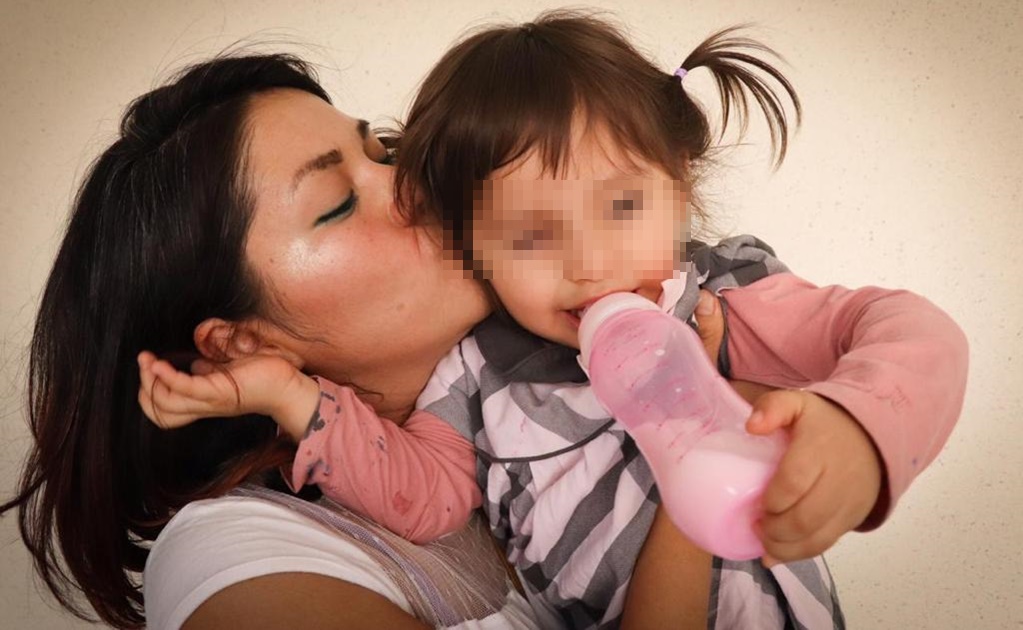Piden apoyo para Ximena, la niña de dos años que padece cáncer ocular