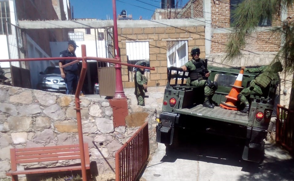 Ejercito Mexicano es desplegado en las calles de Guanajuato