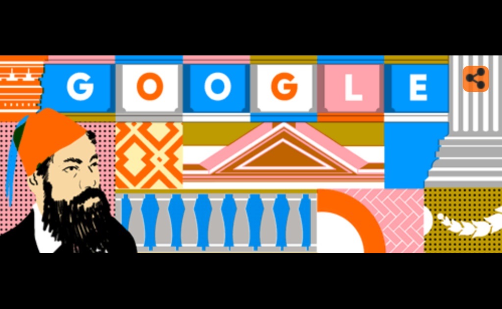 Google celebra a Antonio Rivas Mercado con Doodle
