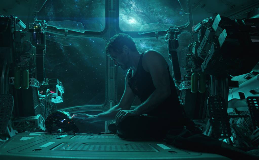 Iron Man en una de las escenas del trailer de Avengers: Endgame