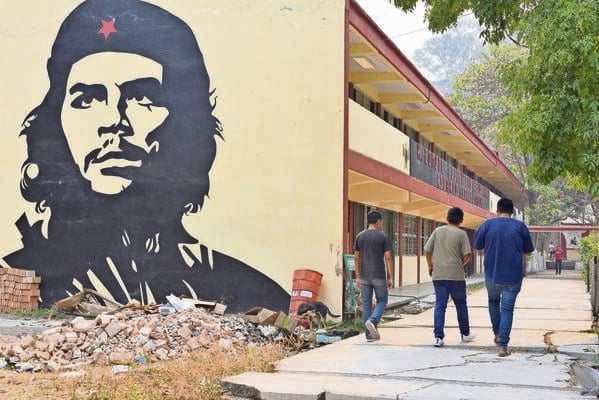 “Ayotzinapa, la cuna de la lucha social”, su lema