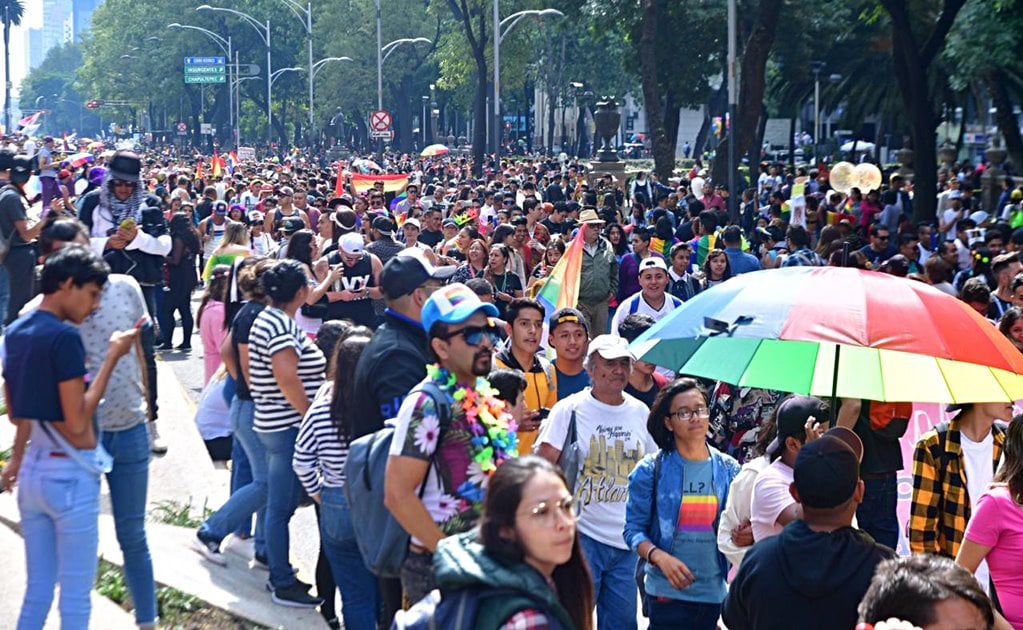 Así se vive la 41 Marcha del Orgullo LGBTTTI en CDMX