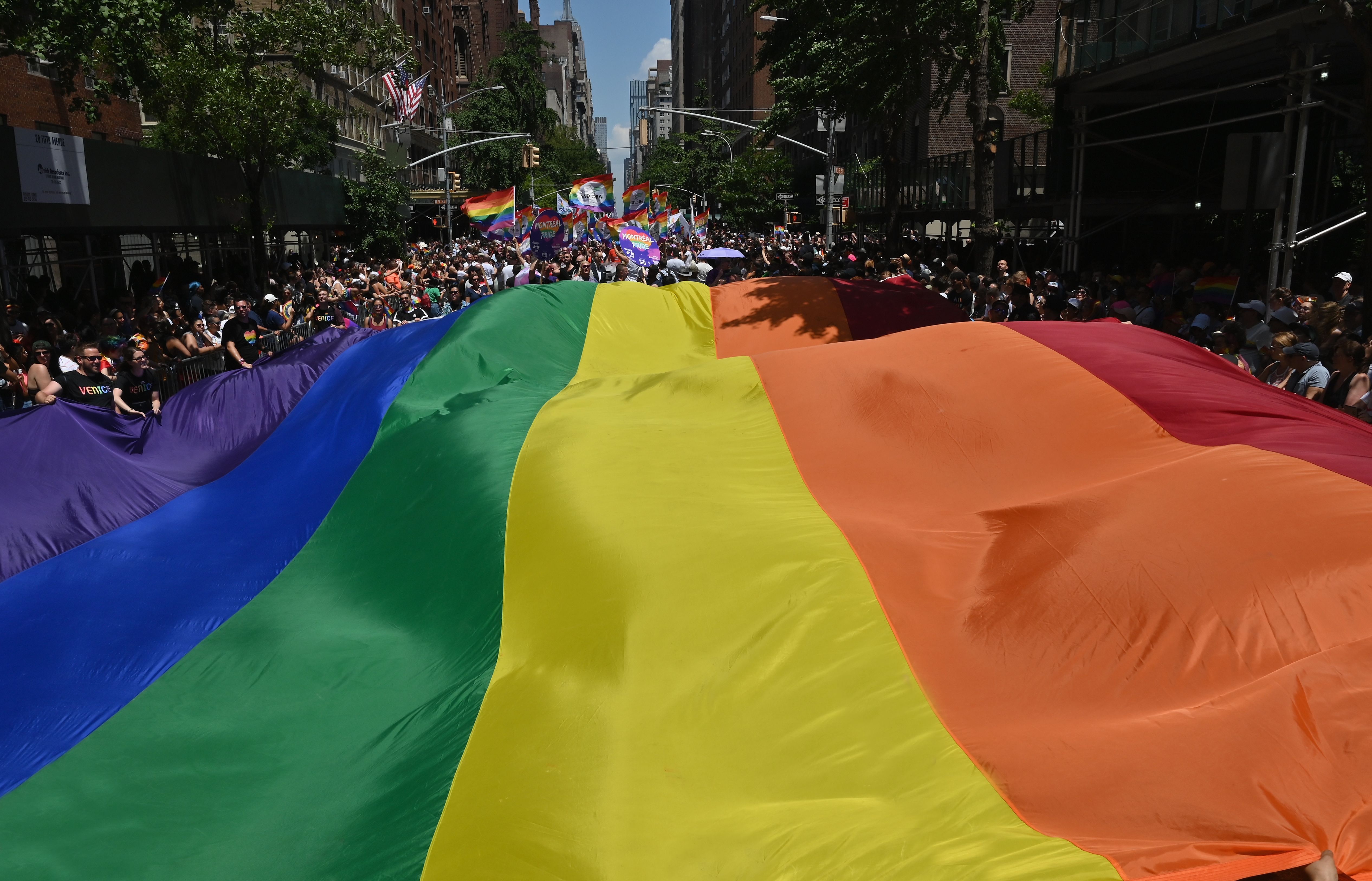 Desfile LGTB+ en Nueva York