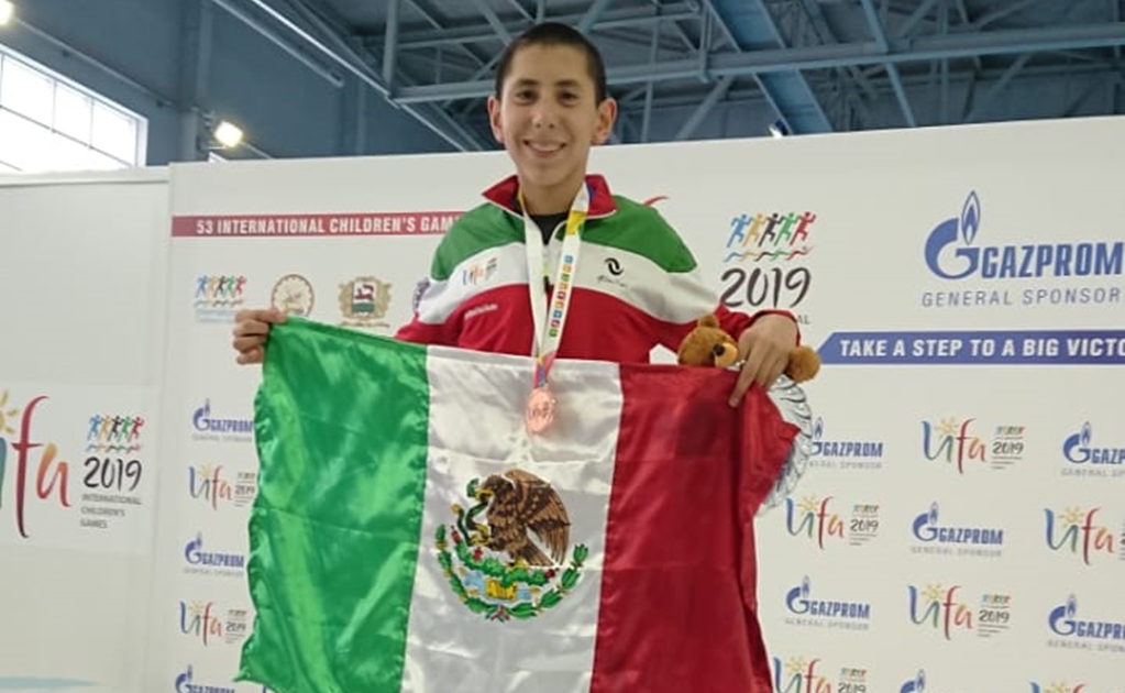 Mexicano José Manuel Real gana bronce en los Children´s Games de Rusia