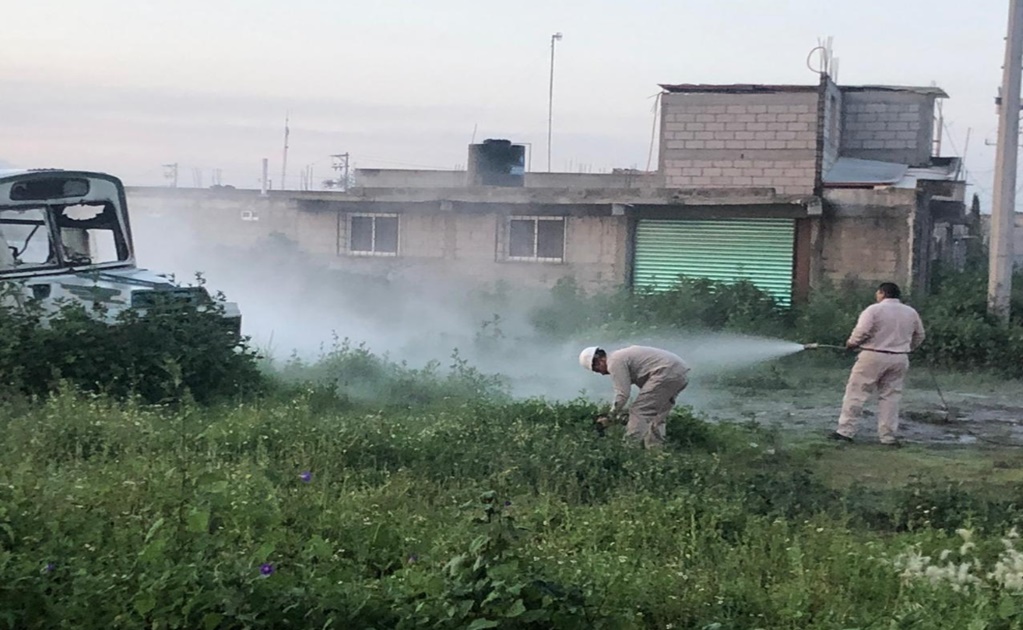 A primeras horas de este sábado se registró una fuga de gas LP en el ejido de Tequisistlán, Tezoyuca, Estado de México