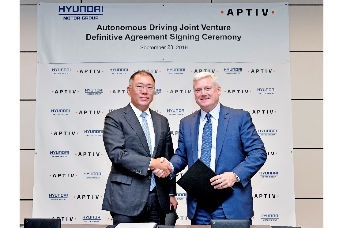 Hyundai y Aptiv lanzarán vehículos autónomos en el 2022