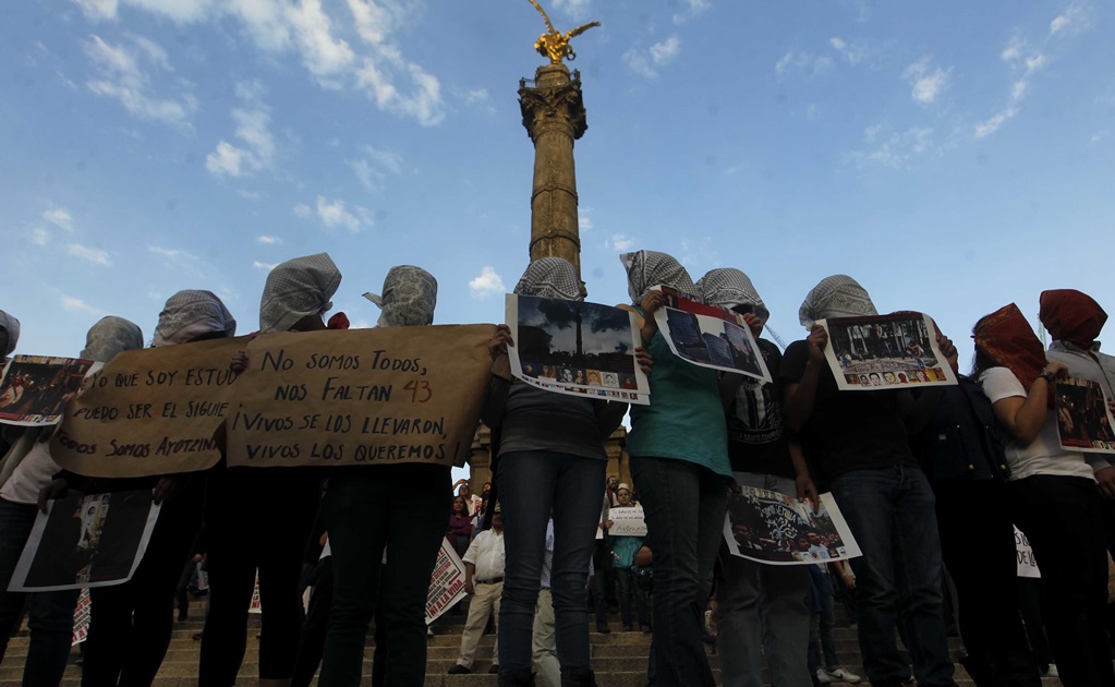 Así han sido las marchas por los 43 desaparecidos de Ayotzinapa