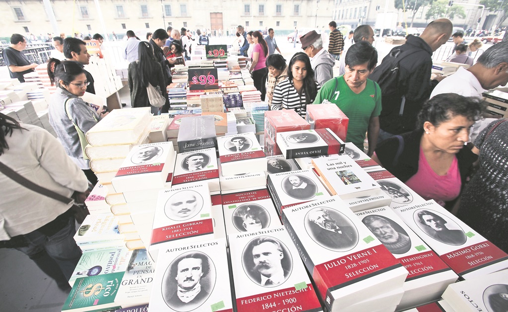 La Feria Internacional del Libro del Zócalo inicia este viernes