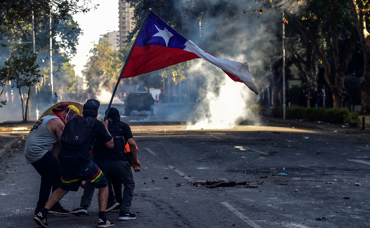 Jóvenes retan al gobierno de Chile; "no tenemos miedo" dicen ante represión