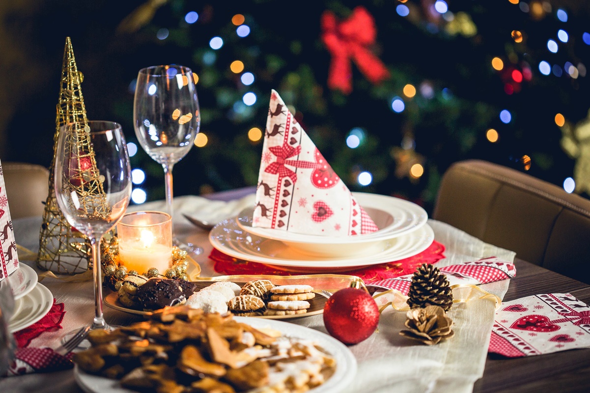 Lugares con cena de Navidad y Año Nuevo a domicilio