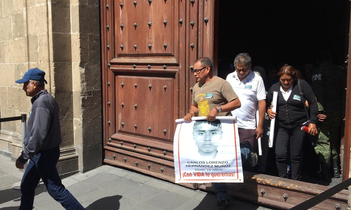 El abogado de los padres de los 43 normalistas de Ayotzinapa desaparecidos, Vidulfo Rosales