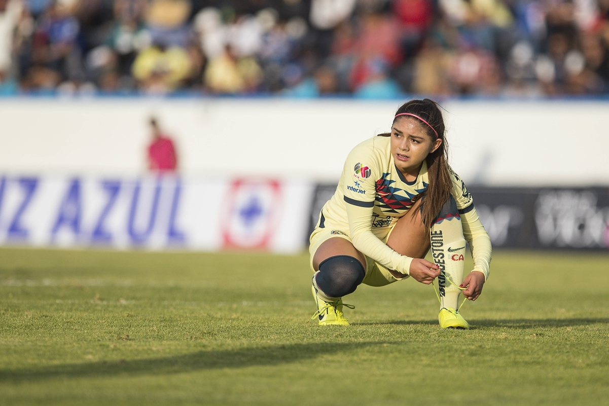 Confirman lesión de Jana Gutiérrez, jugadora de América femenil