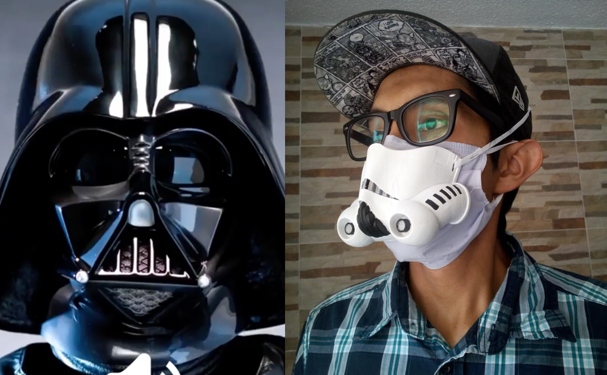 Lanzan mascarillas de Star Wars con diseño mexicano