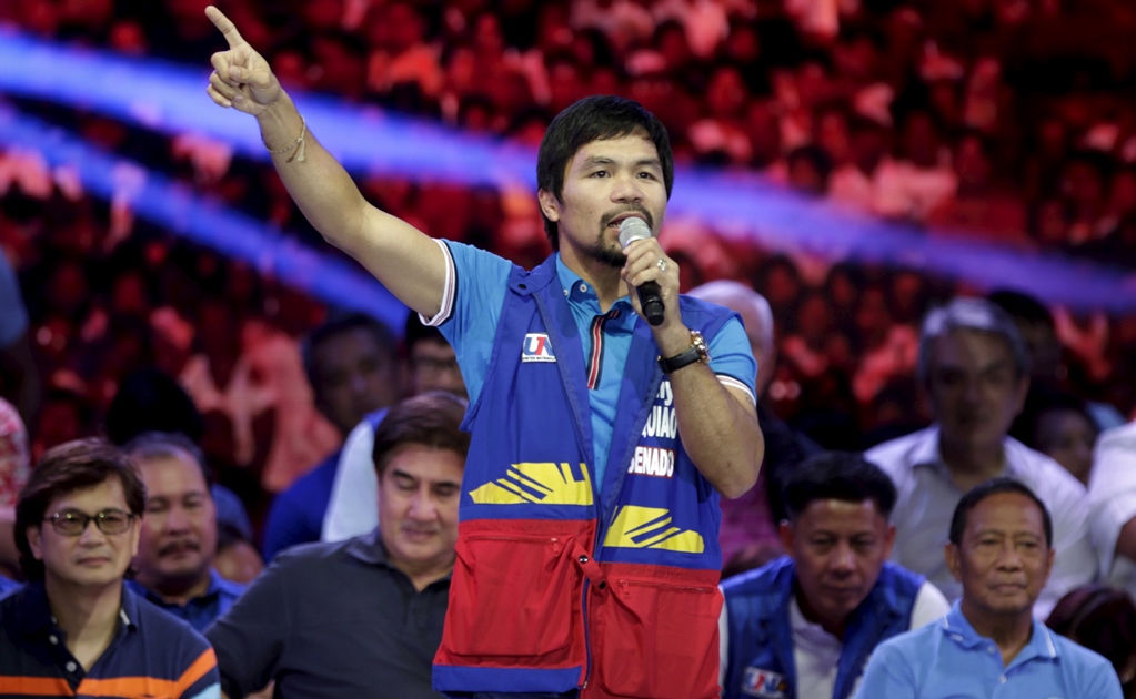 Manny Pacquiao se postulará para presidente de Filipinas en 2022