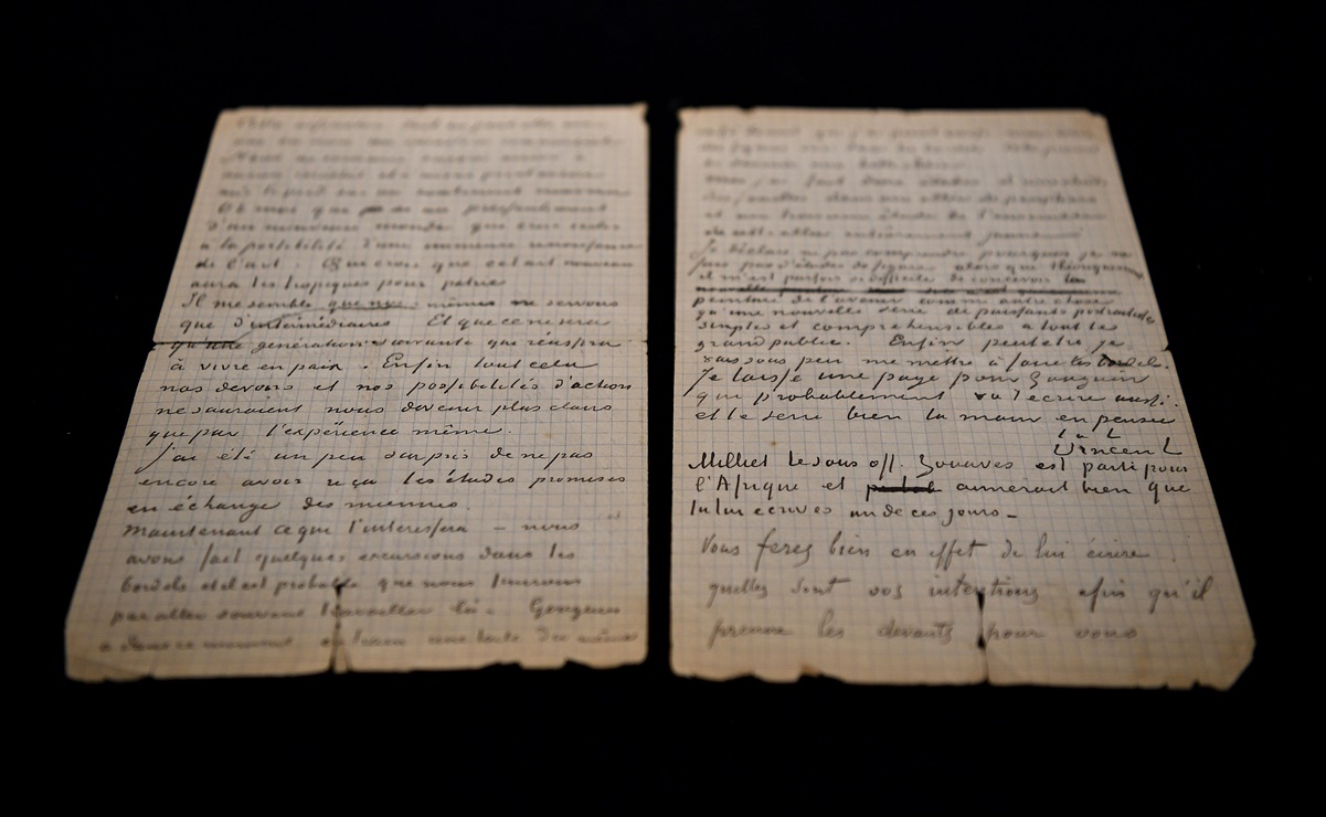Museo Van Gogh suma a su colección carta conjunta con Gauguin