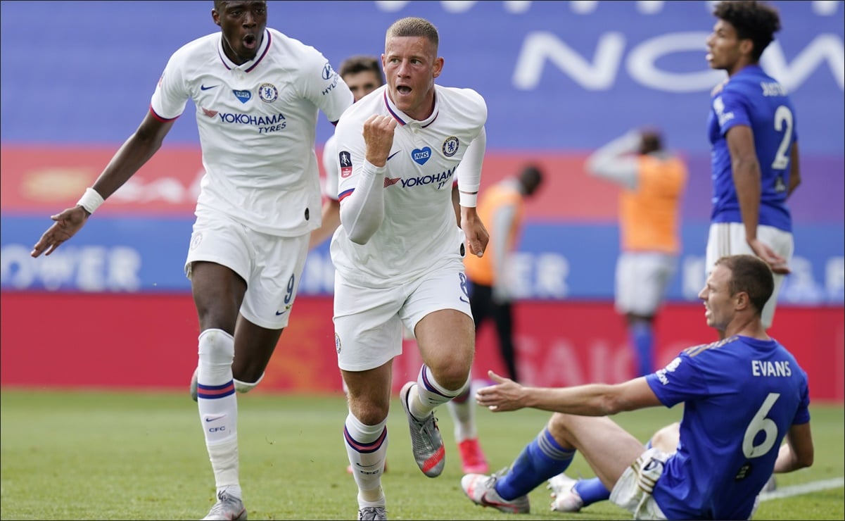 FA Cup: Chelsea vence al Leicester y pasa a semifinales