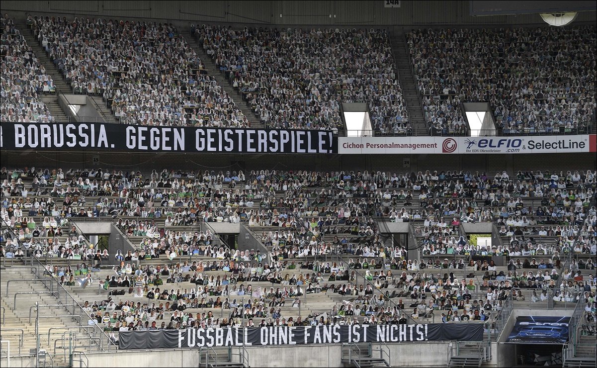 Médicos rechazan el regreso de aficionados a los estadios en Alemania 