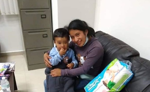 Dylan, el bebé desaparecido en Chiapas, ya fue encontrado