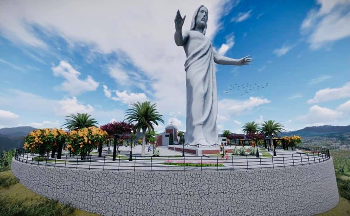 Busca Zacatecas tener el Cristo más grande del país