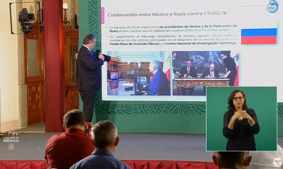 Vacuna contra Covid-19. Ya hay invitación de Rusia a México para participar  en vacuna "Sputnik V"