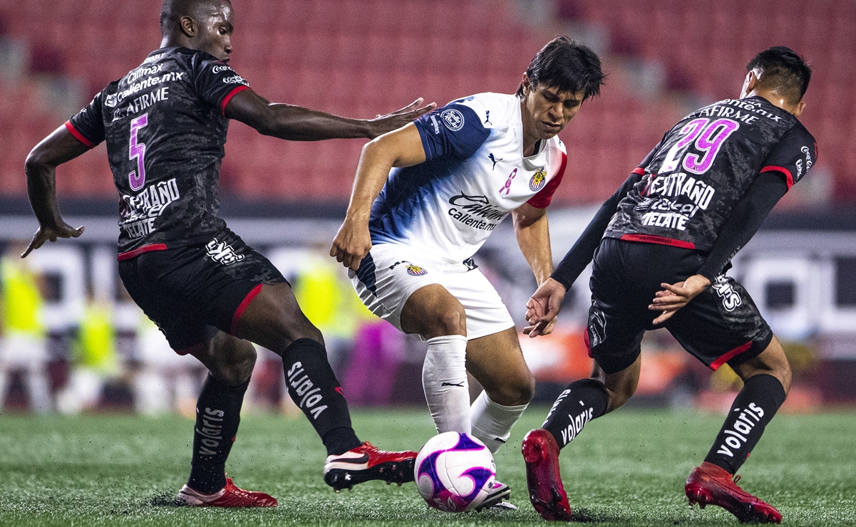 Liga MX: Xolos y Chivas cierran con insípido empate la jornada 13