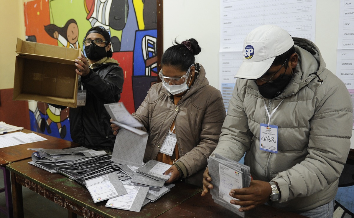 Evo cuestiona la ausencia de resultados de salida en las elecciones de Bolivia