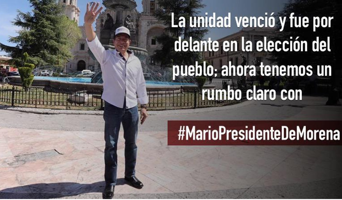 Mario Delgado: llama a la unidad, tras ganar dirigencia de Morena