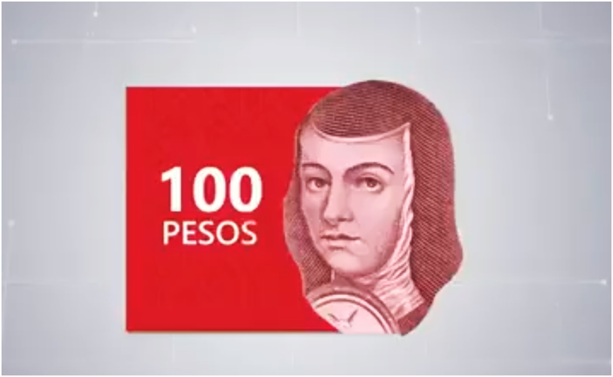 Nuevo billetes de 100 pesos