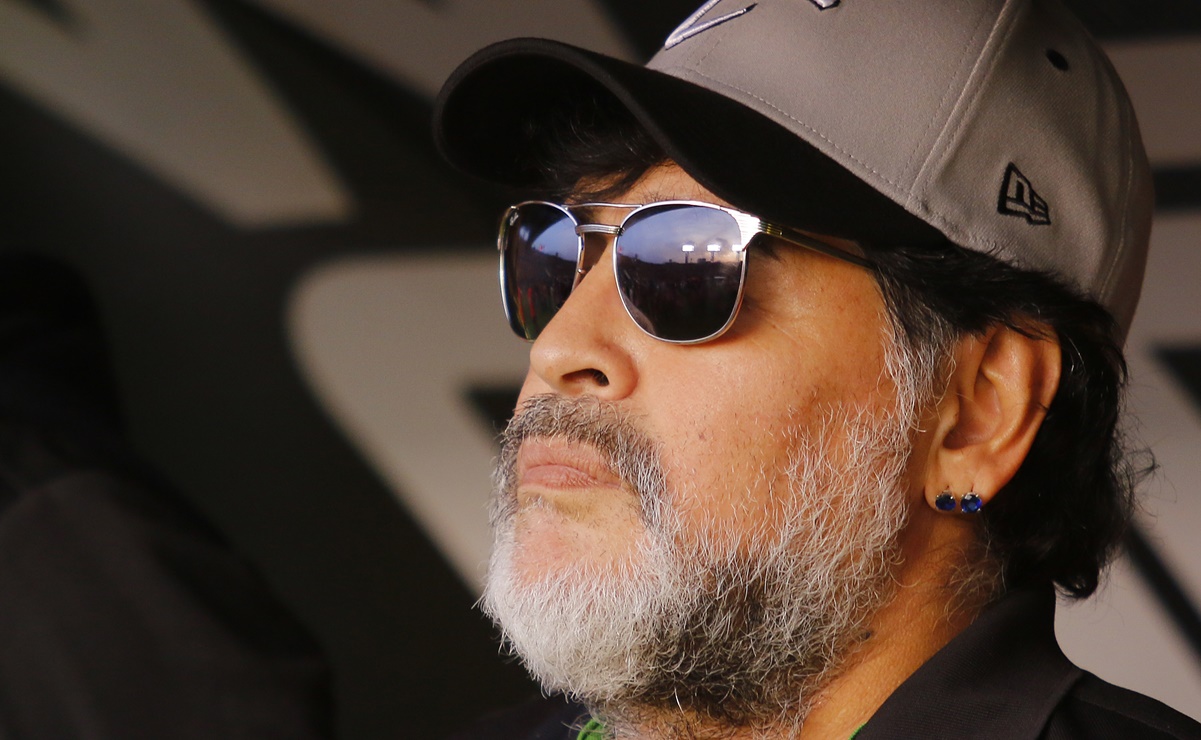 Photo of Diego Armando Maradona, internado en Argentina