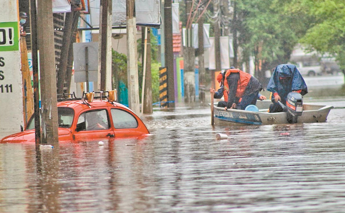 AMLO. Deslinda a CFE de inundaciones en Tabasco