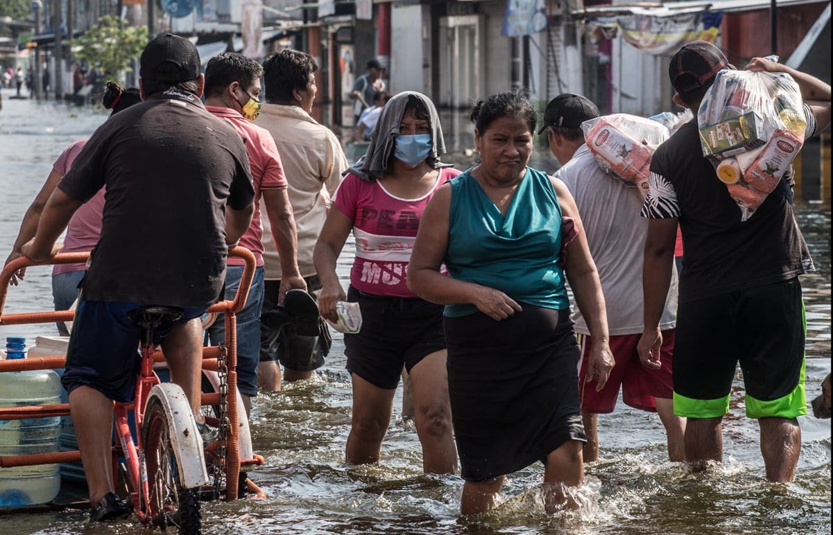 Photo of Más de 238 mil damnificados por inundaciones en el sureste de México