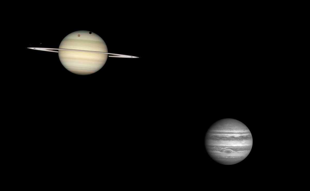 Júpiter y Saturno