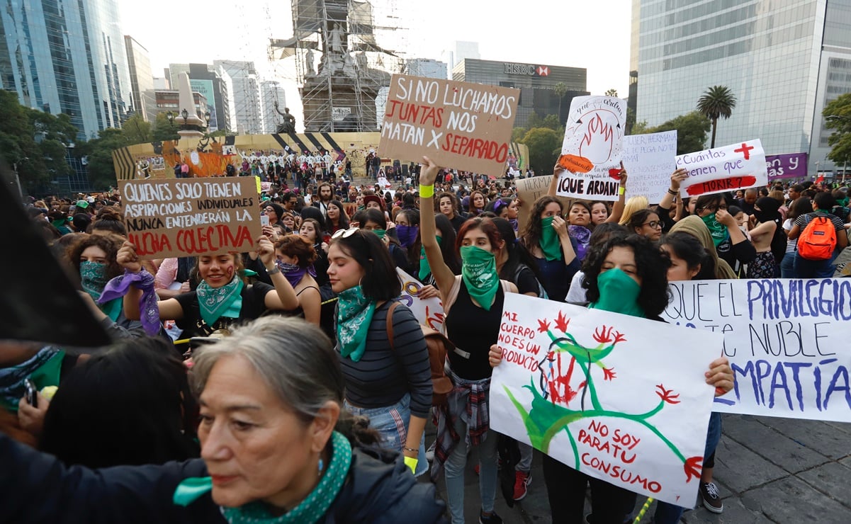 En vivo: Sigue la marcha feminista en la CDMX por el #25N contra la violencia de género