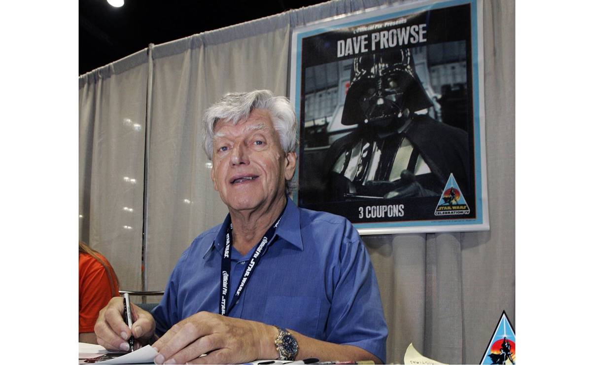 Muere Dave Prowse, actor que interpretó a Darth Vader en la trilogía original de Star Wars