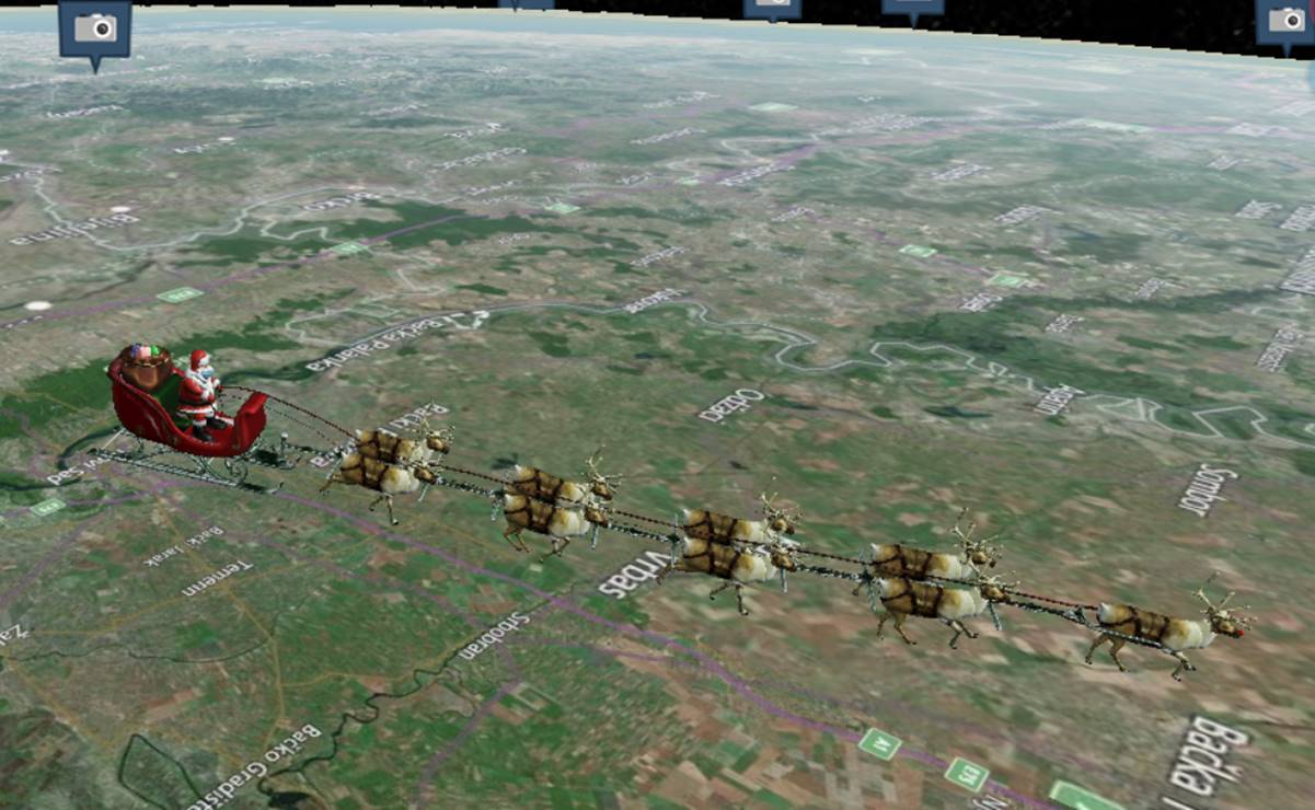 Photo of ¿Dónde está Santa Claus?  Este rastreador muestra sus viajes alrededor del mundo.