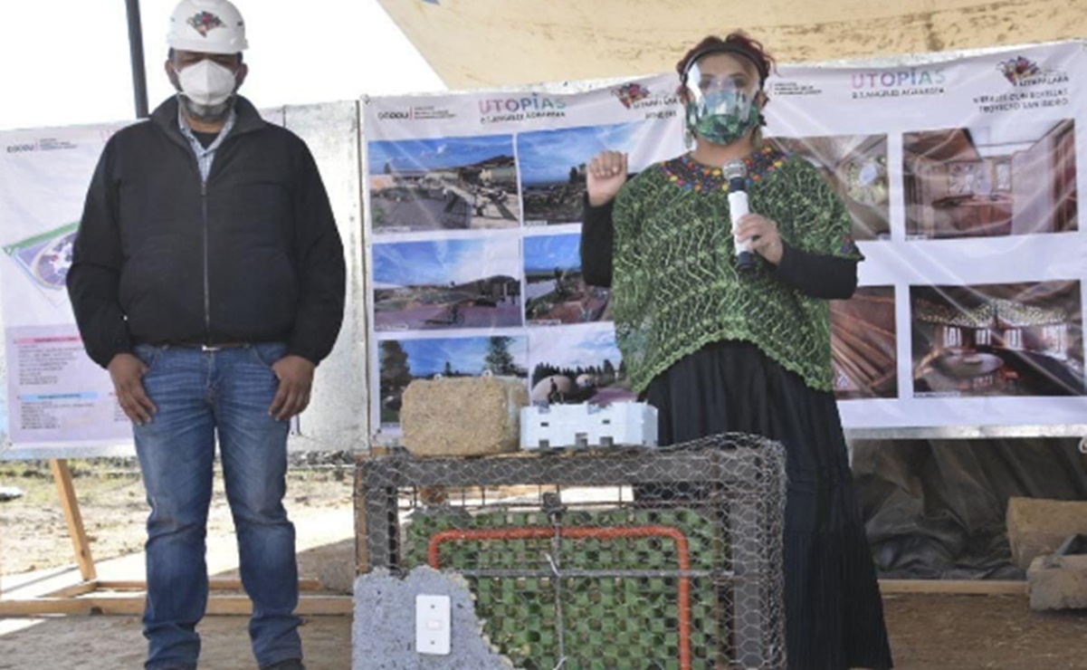 Construirán Utopía Libertad con material reciclable en Iztapalapa