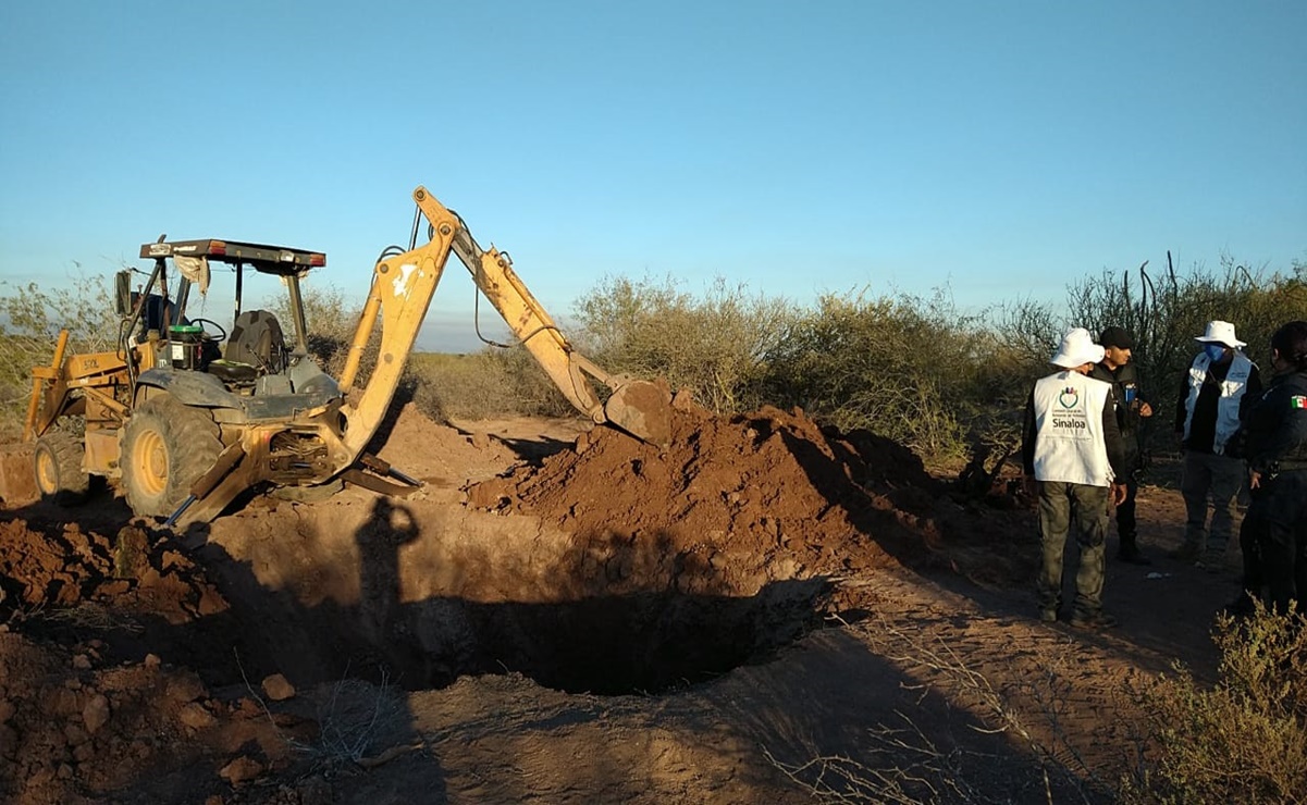 Sinaloa. Investigan si restos óseos localizados en fosa clandestina son de jóvenes desaparecidos en 2011