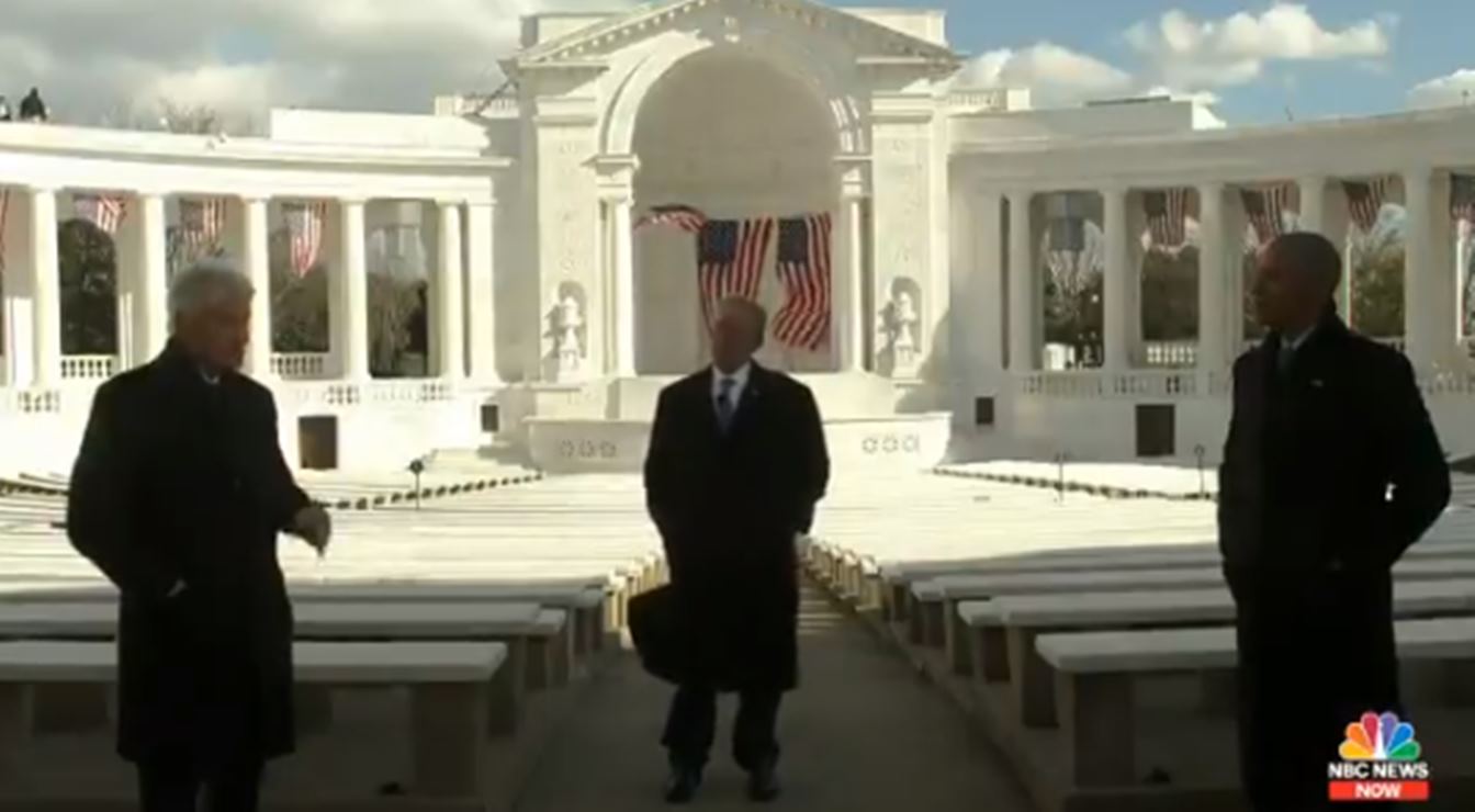 Obama, Bush y Clinton aparecen en video felicitando y deseando "lo mejor" a Biden