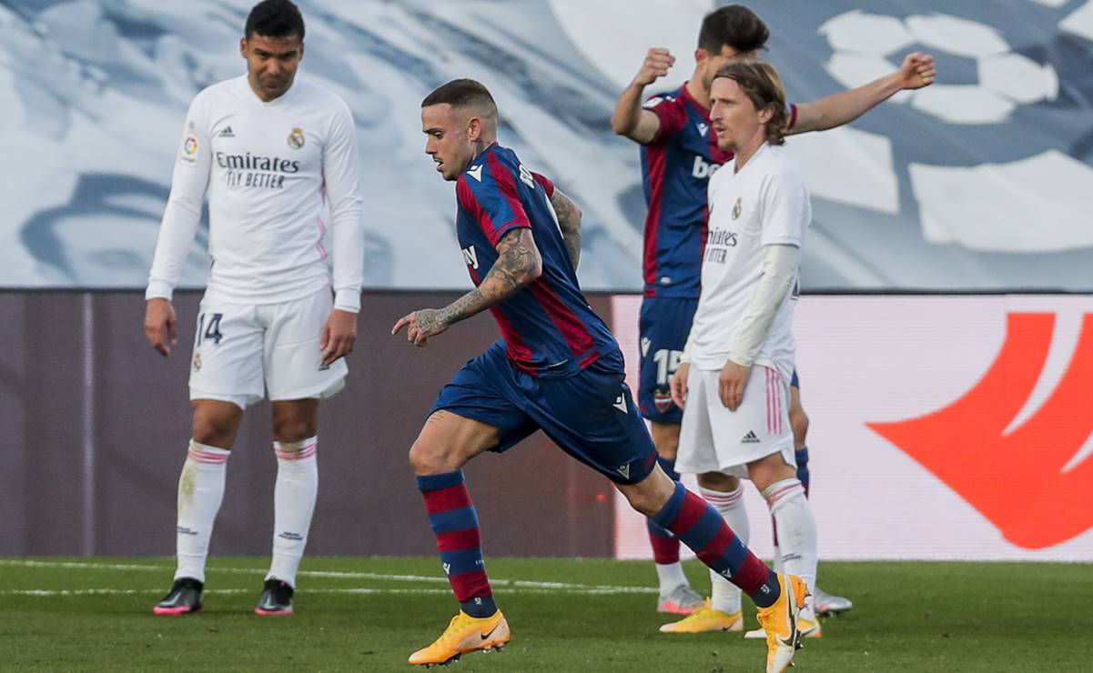 Real Madrid hace el ridículo y pierde en casa ante el Levante
